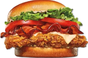Burger King Bacon and Swiss Royal Crispy Chicken
